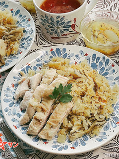 【火の国ぽん酢】鶏の炊き込みご飯-レシピのメイン写真