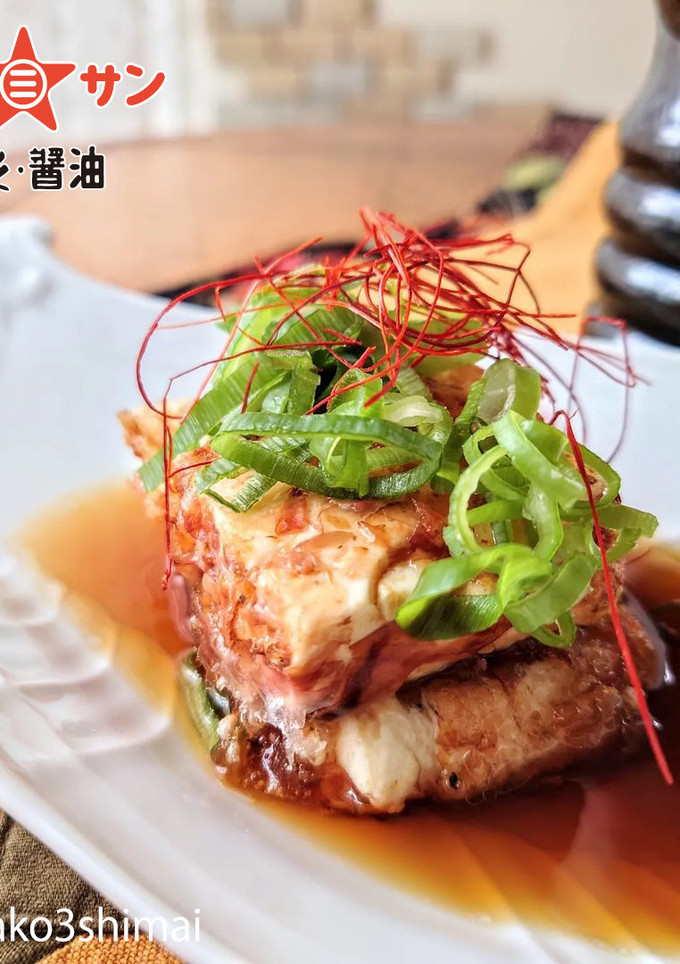 【にたき一番】うなぎの蒲焼はさみ揚げ出し-レシピのメイン写真