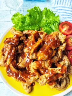 食べやすいにんにく麹トンテキ-レシピのメイン写真