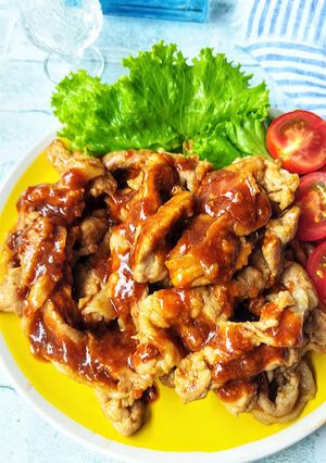 食べやすいにんにく麹トンテキ-レシピのメイン写真