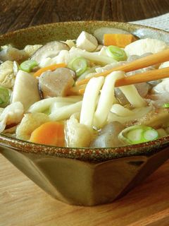 群馬の郷土料理 こしね汁うどん-レシピのメイン写真