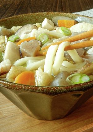 群馬の郷土料理 こしね汁うどん-レシピのメイン写真
