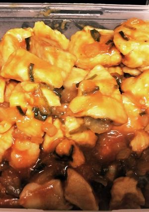 鶏むね肉で手抜き鶏チリ-レシピのメイン写真