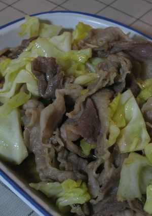 春キャベツと豚肉の炒め物-レシピのメイン写真