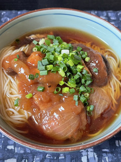 ぶっかけ酢豚そうめん-レシピのメイン写真