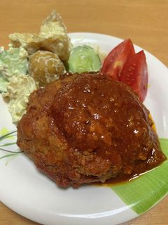 母のハンバーグ-レシピのメイン写真