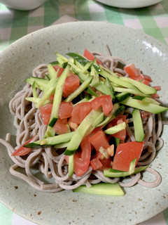 夏バテ防止さっぱりお蕎麦-レシピのメイン写真