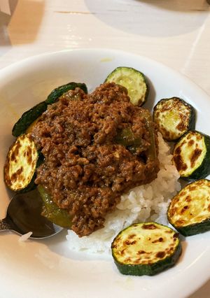 挽き肉 トマト ピーマンのドライカレー-レシピのメイン写真