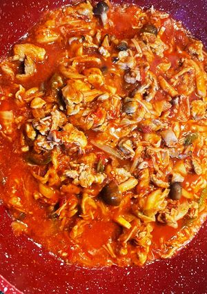 【減塩】お野菜たっぷり豚こまのトマト煮-レシピのメイン写真