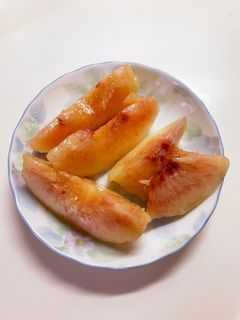 桃の切り方♡-レシピのメイン写真