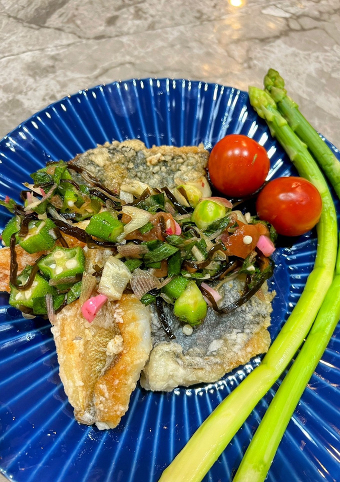 釣ってきた魚4種と夏野菜-レシピのメイン写真