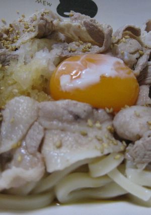 ♫♬　冷やしぶっかけうどん　♫♬-レシピのメイン写真
