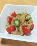 #なつにぴったり　中華クラゲの冷菜