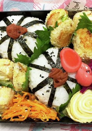7/31 ﾖｯﾁｬﾝ☆コロッケ弁当-レシピのメイン写真
