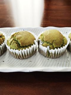 メープル香る♪米粉☆抹茶マフィン-レシピのメイン写真