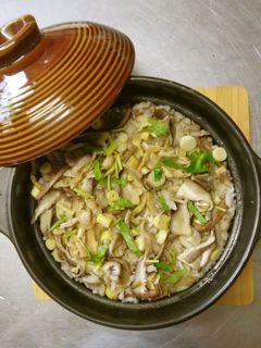 山菜炊き込みご飯-レシピのメイン写真