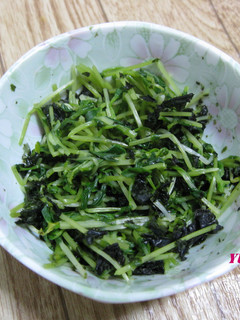 豆苗☆レンジで海苔和え-レシピのメイン写真