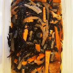 圧力鍋で簡単ひじきの煮物-レシピのメイン写真