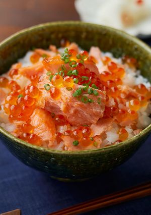 うまかしゃけのはらこ飯風-レシピのメイン写真