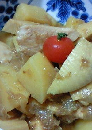 たけのこ鶏肉じゃが☆-レシピのメイン写真