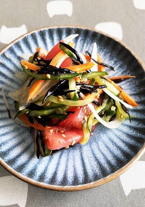 ひじきと野菜のマリネ-レシピのメイン写真