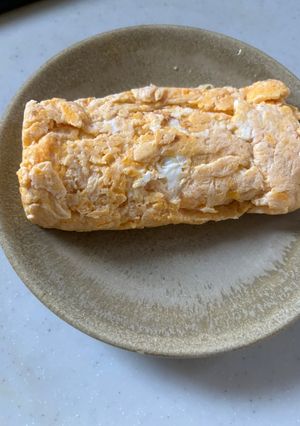 梅酢の卵焼き-レシピのメイン写真