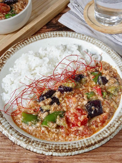 ☆簡単☆夏野菜の彩り麻婆丼-レシピのメイン写真
