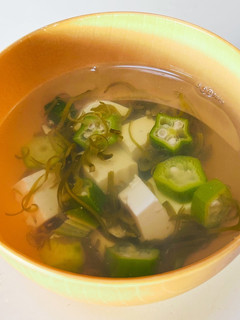 味付けめかぶのスープ-レシピのメイン写真