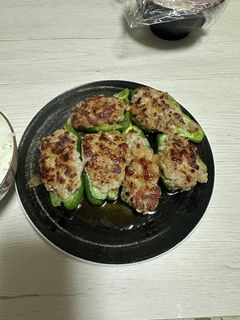ピーマンの肉詰め-レシピのメイン写真