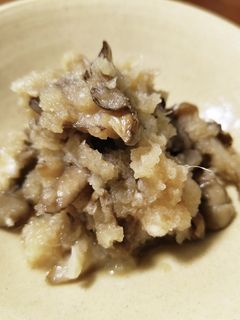 簡単!舞茸の冷製みぞれ和え!-レシピのメイン写真