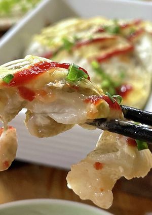 白なすの　マヨネーズ＆ケチャップ焼き-レシピのメイン写真