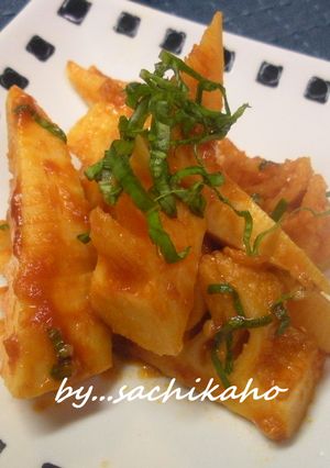 イタリア風～☆トマト味の筍☆-レシピのメイン写真