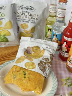 ポテチで!簡単絶品トリュフオムレツ-レシピのメイン写真