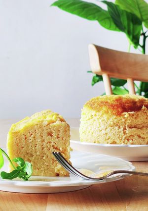 レンジ☆ホエイで健康★おからチーズケーキ-レシピのメイン写真