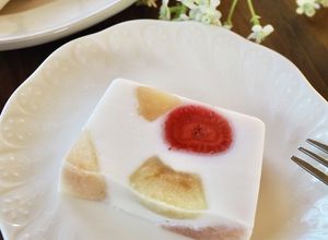 おやつや補食にも！フルーツ牛乳寒天-レシピのメイン写真