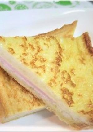 とろ～りチーズがおいしいクロックムッシュ-レシピのメイン写真