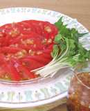 夏野菜サラダに！和風ドレッシング