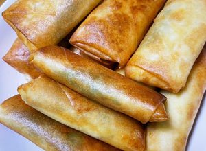 冷めても美味しい☆大葉とささみの春巻き-レシピのメイン写真