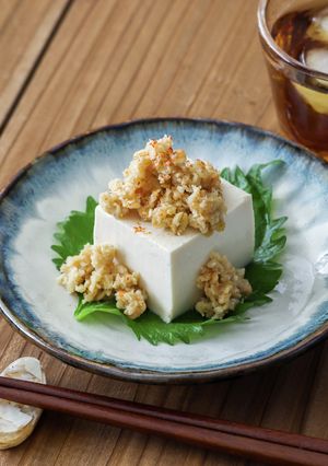 オーツ麦みそのそぼろ冷奴-レシピのメイン写真