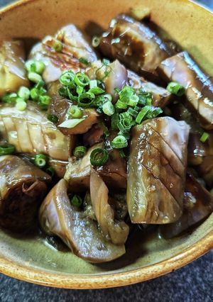 冷っ！アクが少ない台湾大長なす揚げ浸し-レシピのメイン写真