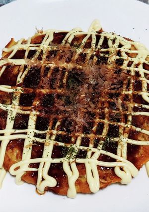 超簡単！ウインナーたっぷりキャベツ焼き！-レシピのメイン写真