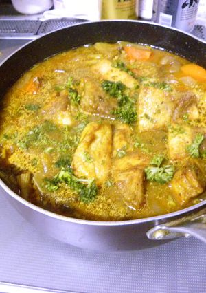 メカジキと根菜のカレー煮込み-レシピのメイン写真
