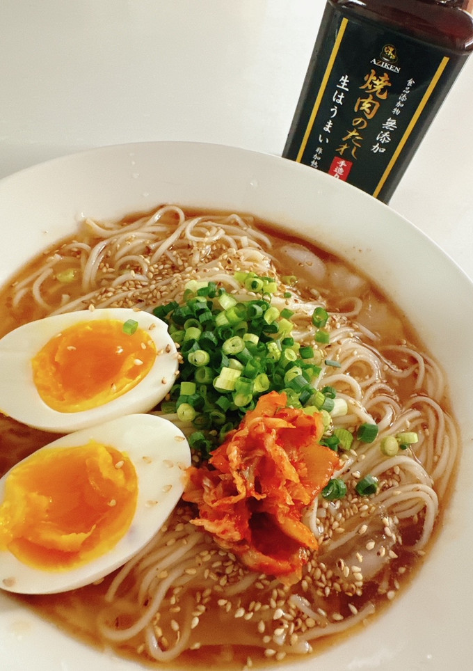 焼肉の生だれでそうめん消費冷やしそうめん-レシピのメイン写真