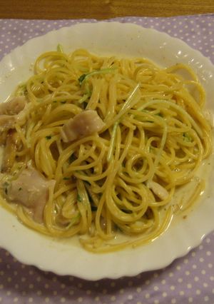 大アサリのクリームパスタ　和風味-レシピのメイン写真