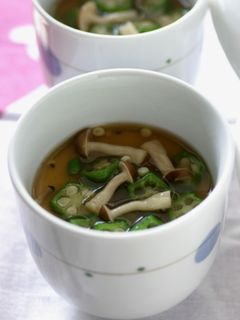 オクラときのこあんの茶碗蒸し-レシピのメイン写真