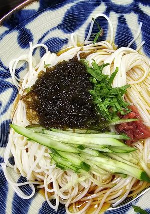 ぅんまい！もずくそうめん-レシピのメイン写真