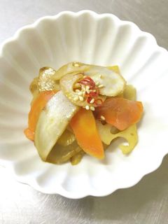 レンコンとごぼうのきんぴら-レシピのメイン写真