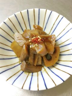 根菜とこんにゃくの土手煮-レシピのメイン写真