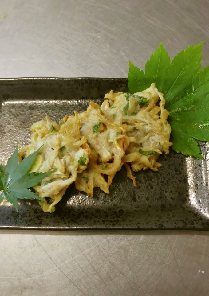 しょうがと大葉のかき揚げ-レシピのメイン写真