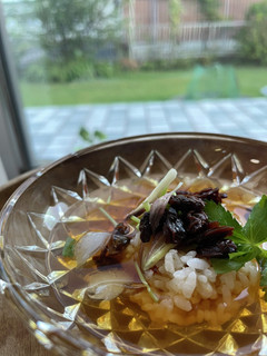 冷たいアサリの時雨茶漬け -レシピのメイン写真